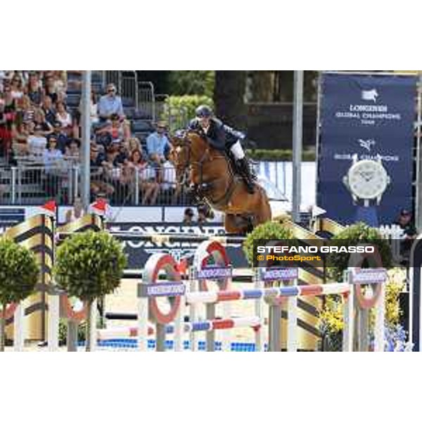 LGCT of London - Class 9 - Guy Williams (GBR) on Rouge de Ravel - London, Royal Hospital Chelsea, 4 August 2018 - ph.Stefano Grasso/LGCT