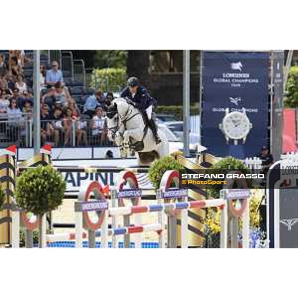 LGCT of London - Class 9 - Piergiorgio Bucci (ITA) on Alicante - London, Royal Hospital Chelsea, 4 August 2018 - ph.Stefano Grasso/LGCT