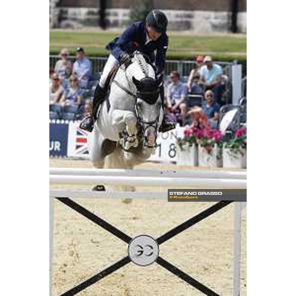LGCT of London - Class 9 - Piergiorgio Bucci (ITA) on Alicante - London, Royal Hospital Chelsea, 4 August 2018 - ph.Stefano Grasso/LGCT
