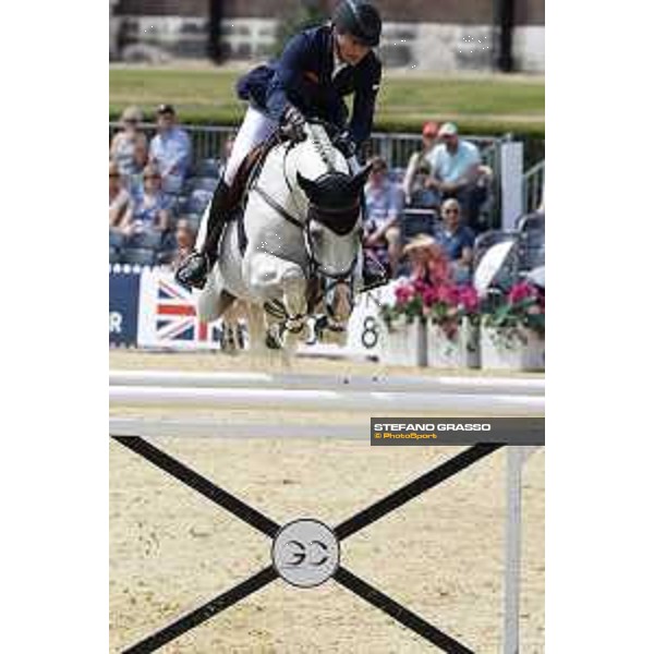 LGCT of London - Class 9 - Piergiorgio Bucci (ITA) on Alicante - London, Royal Hospital Chelsea, 4 August 2018 - ph.Stefano Grasso/LGCT