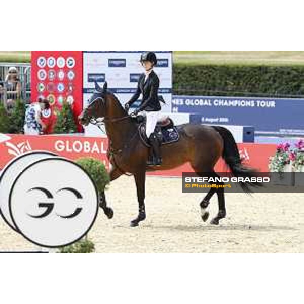 LGCT of London - Class 9 - Jennifer Gates (USA) on Dolinn - London, Royal Hospital Chelsea, 4 August 2018 - ph.Stefano Grasso/LGCT