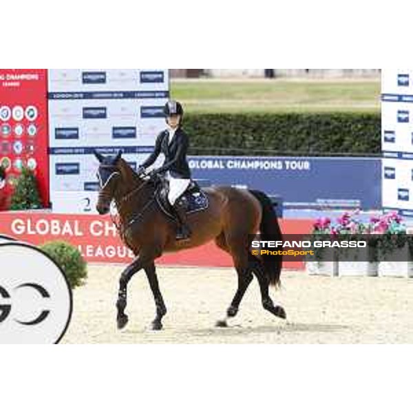 LGCT of London - Class 9 - Jennifer Gates (USA) on Dolinn - London, Royal Hospital Chelsea, 4 August 2018 - ph.Stefano Grasso/LGCT