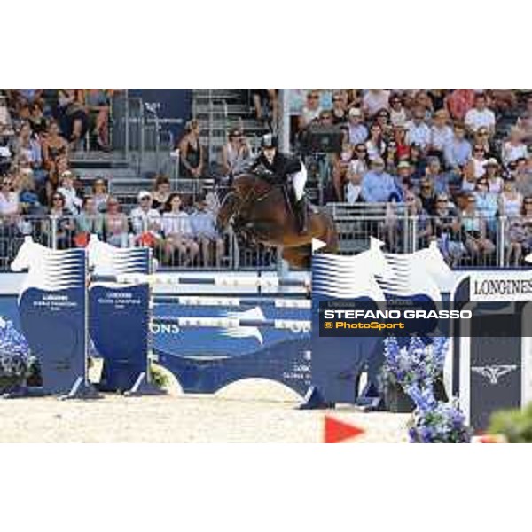 LGCT of London - Class 9 - Jennifer Gates (USA) on Dolinn - London, Royal Hospital Chelsea, 4 August 2018 - ph.Stefano Grasso/LGCT