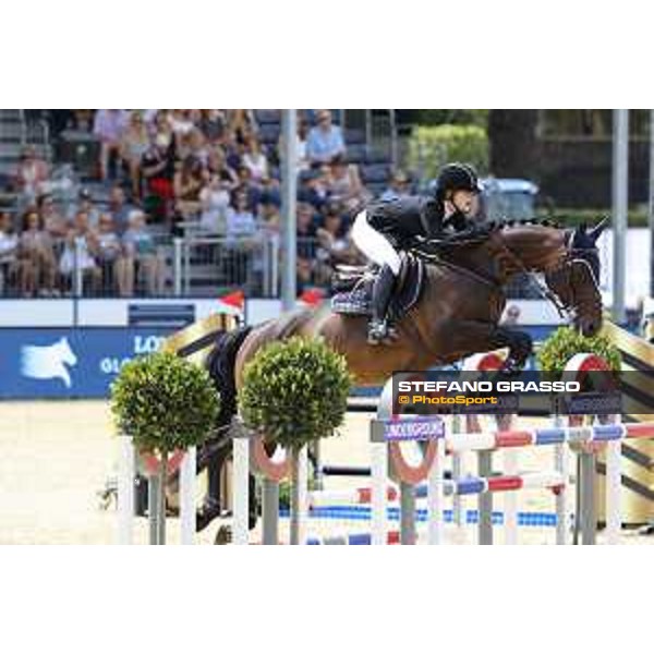 LGCT of London - Class 9 - Jennifer Gates (USA) on Dolinn - London, Royal Hospital Chelsea, 4 August 2018 - ph.Stefano Grasso/LGCT