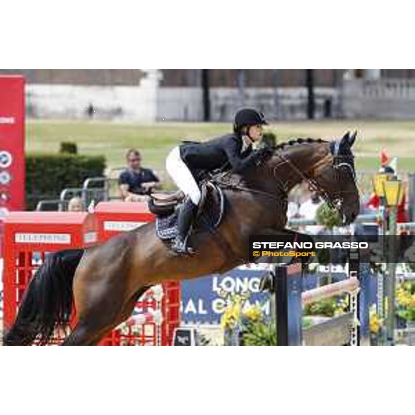 LGCT of London - Class 9 - Jennifer Gates (USA) on Dolinn - London, Royal Hospital Chelsea, 4 August 2018 - ph.Stefano Grasso/LGCT