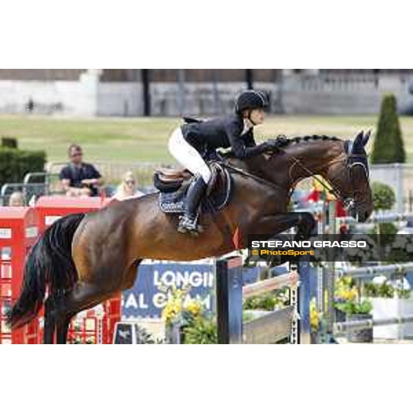 LGCT of London - Class 9 - Jennifer Gates (USA) on Dolinn - London, Royal Hospital Chelsea, 4 August 2018 - ph.Stefano Grasso/LGCT