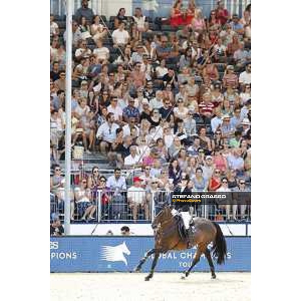 LGCT of London - Class 9 - Jennifer Gates (USA) on Dolinn - London, Royal Hospital Chelsea, 4 August 2018 - ph.Stefano Grasso/LGCT