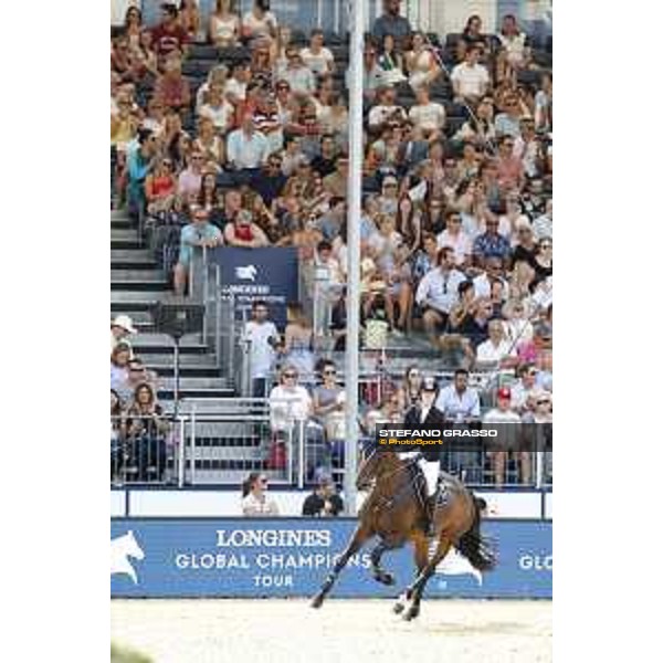 LGCT of London - Class 9 - Jennifer Gates (USA) on Dolinn - London, Royal Hospital Chelsea, 4 August 2018 - ph.Stefano Grasso/LGCT