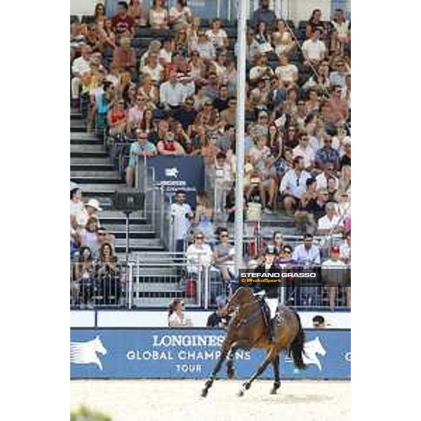 LGCT of London - Class 9 - Jennifer Gates (USA) on Dolinn - London, Royal Hospital Chelsea, 4 August 2018 - ph.Stefano Grasso/LGCT