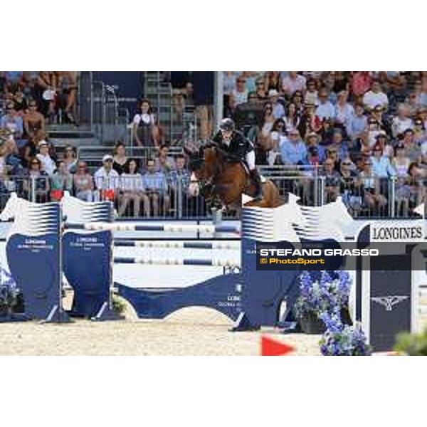 LGCT of London - Class 9 - William Whitaker on Utamaro d Ecaussines - London, Royal Hospital Chelsea, 4 August 2018 - ph.Stefano Grasso/LGCT