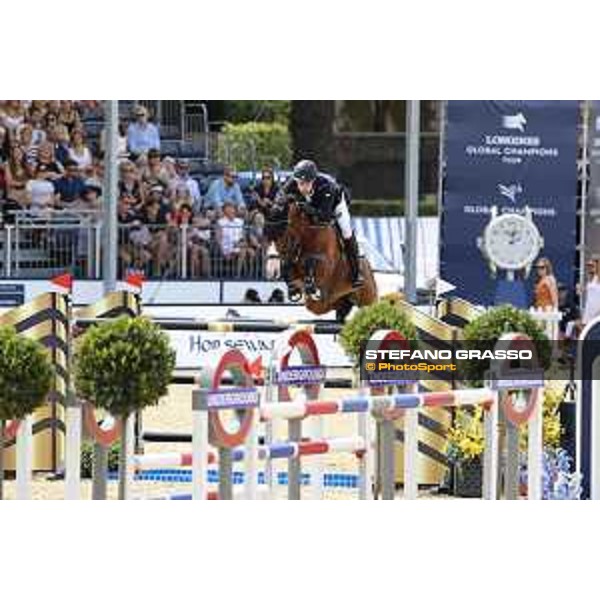 LGCT of London - Class 9 - William Whitaker on Utamaro d Ecaussines - London, Royal Hospital Chelsea, 4 August 2018 - ph.Stefano Grasso/LGCT
