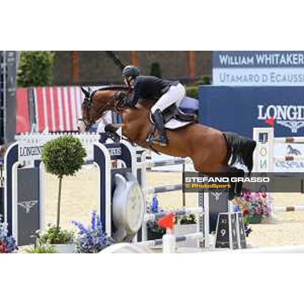 LGCT of London - Class 9 - William Whitaker on Utamaro d Ecaussines - London, Royal Hospital Chelsea, 4 August 2018 - ph.Stefano Grasso/LGCT