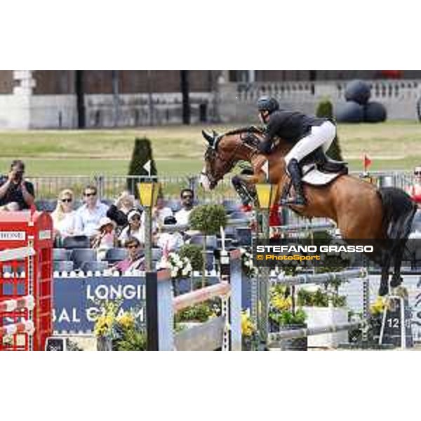 LGCT of London - Class 9 - William Whitaker on Utamaro d Ecaussines - London, Royal Hospital Chelsea, 4 August 2018 - ph.Stefano Grasso/LGCT