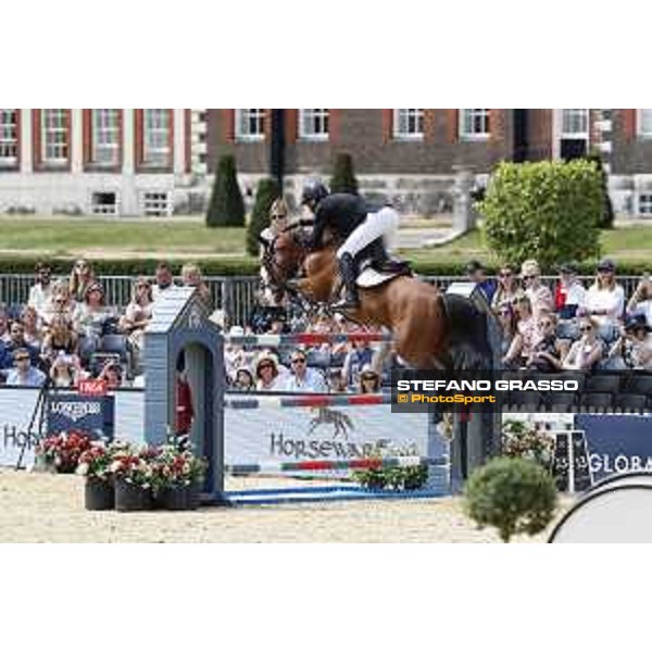 LGCT of London - Class 9 - William Whitaker on Utamaro d Ecaussines - London, Royal Hospital Chelsea, 4 August 2018 - ph.Stefano Grasso/LGCT