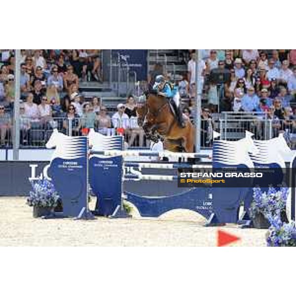 LGCT of London - Class 9 - Danielle Goldstein (ISR) on Caspar 213 - London, Royal Hospital Chelsea, 4 August 2018 - ph.Stefano Grasso/LGCT