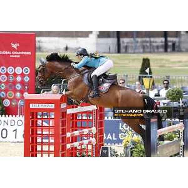 LGCT of London - Class 9 - Danielle Goldstein (ISR) on Caspar 213 - London, Royal Hospital Chelsea, 4 August 2018 - ph.Stefano Grasso/LGCT