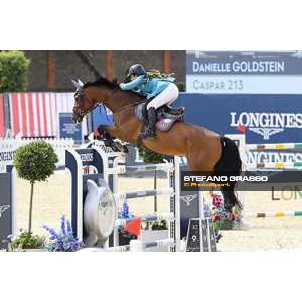 LGCT of London - Class 9 - Danielle Goldstein (ISR) on Caspar 213 - London, Royal Hospital Chelsea, 4 August 2018 - ph.Stefano Grasso/LGCT