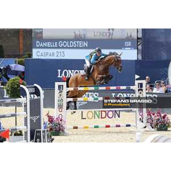 LGCT of London - Class 9 - Danielle Goldstein (ISR) on Caspar 213 - London, Royal Hospital Chelsea, 4 August 2018 - ph.Stefano Grasso/LGCT