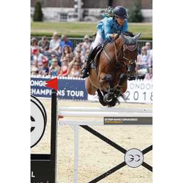 LGCT of London - Class 9 - Danielle Goldstein (ISR) on Caspar 213 - London, Royal Hospital Chelsea, 4 August 2018 - ph.Stefano Grasso/LGCT