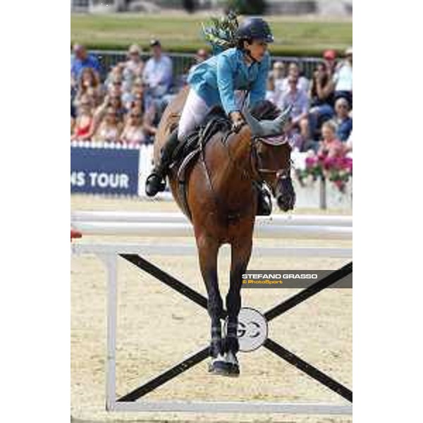 LGCT of London - Class 9 - Danielle Goldstein (ISR) on Caspar 213 - London, Royal Hospital Chelsea, 4 August 2018 - ph.Stefano Grasso/LGCT