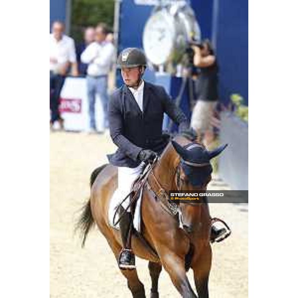 LGCT of London - Class 9 - Emil Hallundbaek (DEN) on Chalisco - London, Royal Hospital Chelsea, 4 August 2018 - ph.Stefano Grasso/LGCT