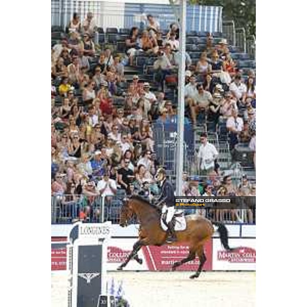 LGCT of London - Class 9 - Emil Hallundbaek (DEN) on Chalisco - London, Royal Hospital Chelsea, 4 August 2018 - ph.Stefano Grasso/LGCT