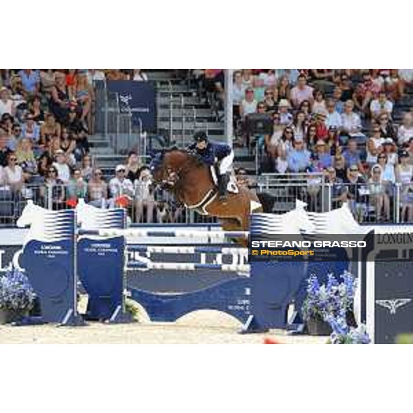 LGCT of London - Class 9 - Jessica Springsteen (USA) on RMF Swinny du Parc - London, Royal Hospital Chelsea, 4 August 2018 - ph.Stefano Grasso/LGCT