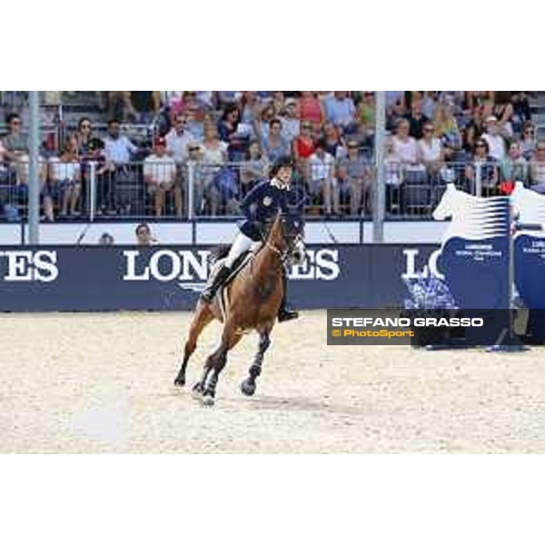 LGCT of London - Class 9 - Jessica Springsteen (USA) on RMF Swinny du Parc - London, Royal Hospital Chelsea, 4 August 2018 - ph.Stefano Grasso/LGCT