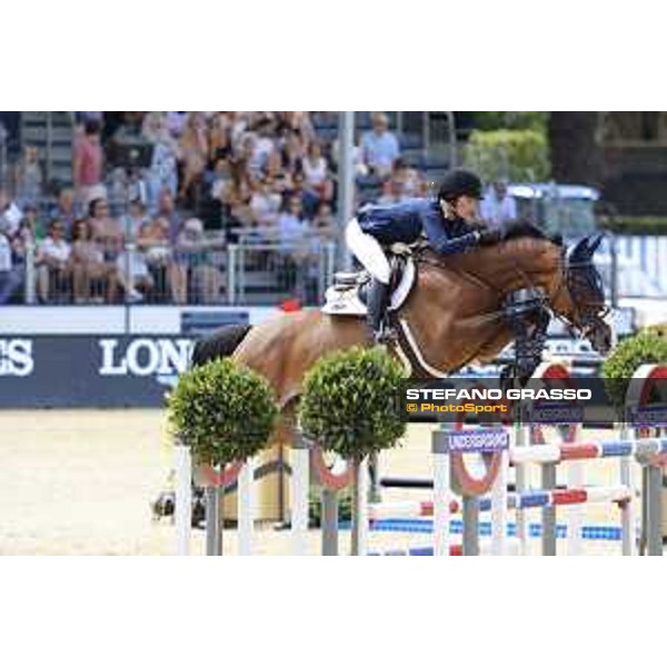 LGCT of London - Class 9 - Jessica Springsteen (USA) on RMF Swinny du Parc - London, Royal Hospital Chelsea, 4 August 2018 - ph.Stefano Grasso/LGCT
