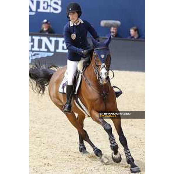 LGCT of London - Class 9 - Jessica Springsteen (USA) on RMF Swinny du Parc - London, Royal Hospital Chelsea, 4 August 2018 - ph.Stefano Grasso/LGCT
