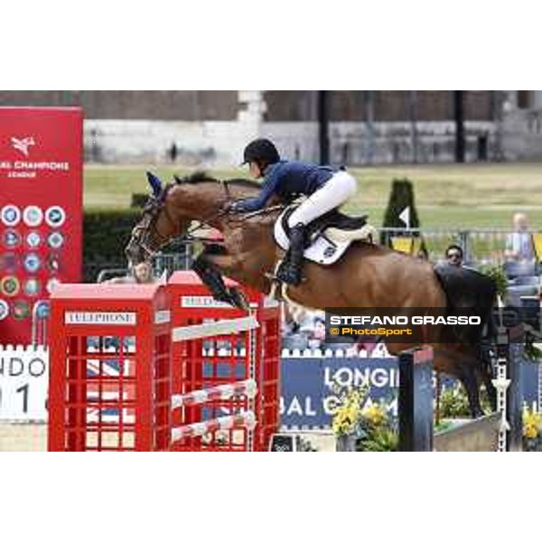 LGCT of London - Class 9 - Jessica Springsteen (USA) on RMF Swinny du Parc - London, Royal Hospital Chelsea, 4 August 2018 - ph.Stefano Grasso/LGCT