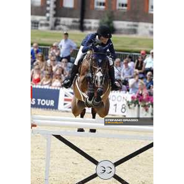LGCT of London - Class 9 - Jessica Springsteen (USA) on RMF Swinny du Parc - London, Royal Hospital Chelsea, 4 August 2018 - ph.Stefano Grasso/LGCT