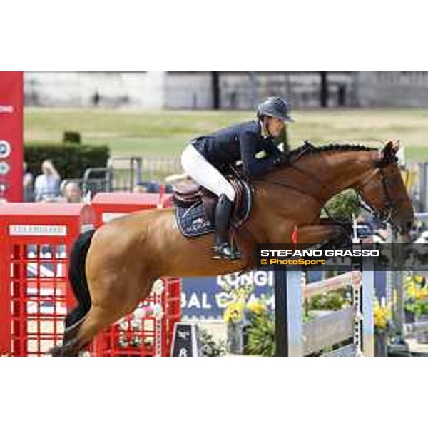 LGCT of London - Class 9 - Lauren Hough (USA) on Waterford - London, Royal Hospital Chelsea, 4 August 2018 - ph.Stefano Grasso/LGCT