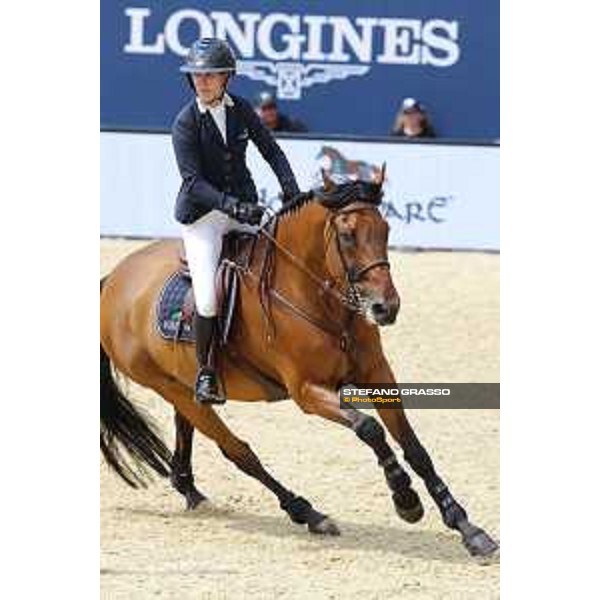 LGCT of London - Class 9 - Lauren Hough (USA) on Waterford - London, Royal Hospital Chelsea, 4 August 2018 - ph.Stefano Grasso/LGCT
