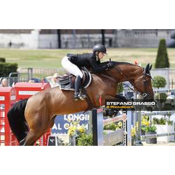 LGCT of London - Class 9 - Emily Moffitt (GBR) on Tipsy du Terral - London, Royal Hospital Chelsea, 4 August 2018 - ph.Stefano Grasso/LGCT