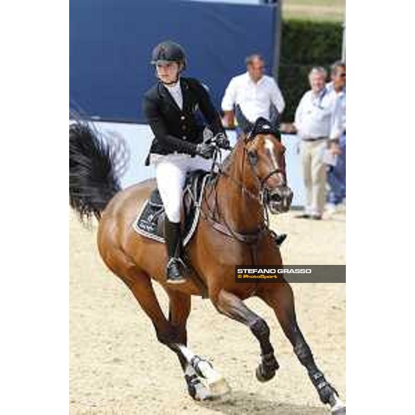 LGCT of London - Class 9 - Emily Moffitt (GBR) on Tipsy du Terral - London, Royal Hospital Chelsea, 4 August 2018 - ph.Stefano Grasso/LGCT