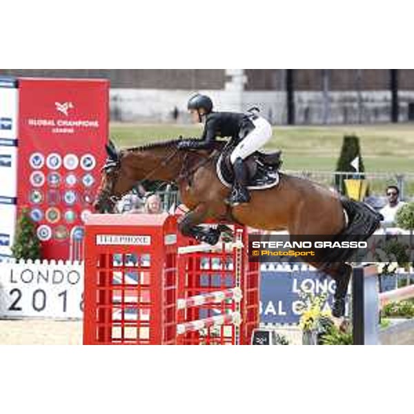 LGCT of London - Class 9 - Emily Moffitt (GBR) on Tipsy du Terral - London, Royal Hospital Chelsea, 4 August 2018 - ph.Stefano Grasso/LGCT