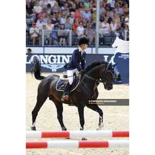 LGCT of London - Class 9 - Edwina Tops-Alexander (AUS) on Cinsey - London, Royal Hospital Chelsea, 4 August 2018 - ph.Stefano Grasso/LGCT