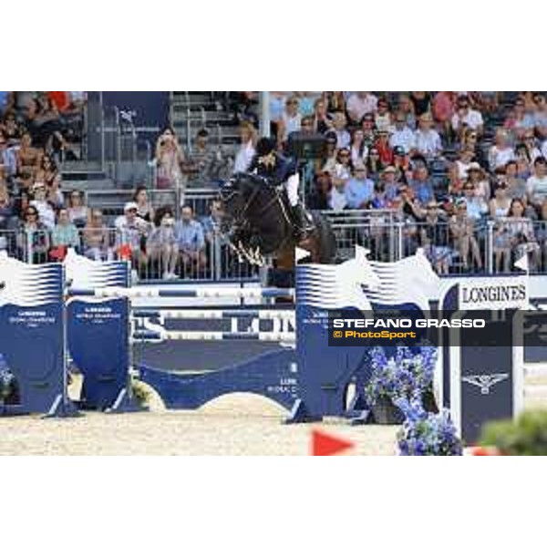 LGCT of London - Class 9 - Edwina Tops-Alexander (AUS) on Cinsey - London, Royal Hospital Chelsea, 4 August 2018 - ph.Stefano Grasso/LGCT