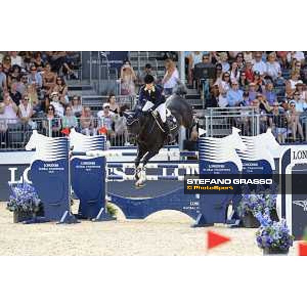 LGCT of London - Class 9 - Edwina Tops-Alexander (AUS) on Cinsey - London, Royal Hospital Chelsea, 4 August 2018 - ph.Stefano Grasso/LGCT