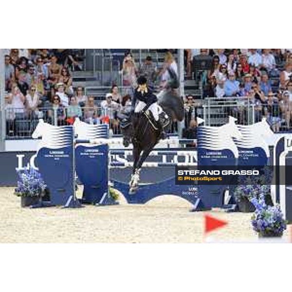 LGCT of London - Class 9 - Edwina Tops-Alexander (AUS) on Cinsey - London, Royal Hospital Chelsea, 4 August 2018 - ph.Stefano Grasso/LGCT