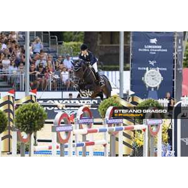 LGCT of London - Class 9 - Edwina Tops-Alexander (AUS) on Cinsey - London, Royal Hospital Chelsea, 4 August 2018 - ph.Stefano Grasso/LGCT