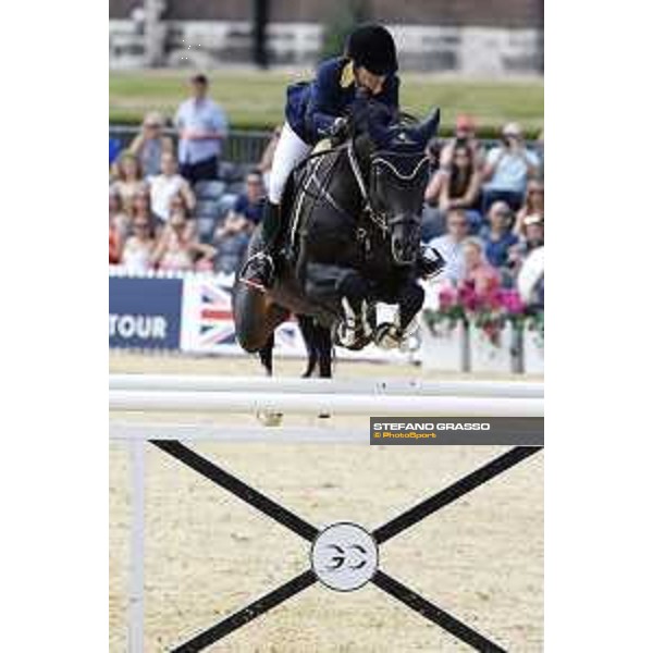 LGCT of London - Class 9 - Edwina Tops-Alexander (AUS) on Cinsey - London, Royal Hospital Chelsea, 4 August 2018 - ph.Stefano Grasso/LGCT