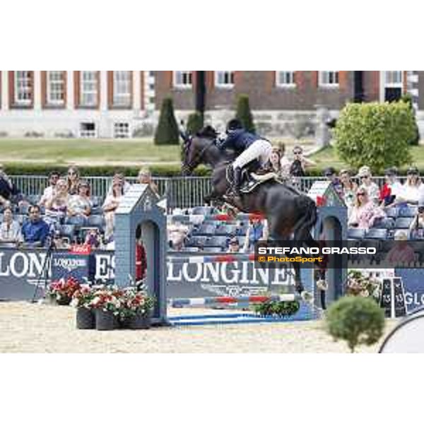 LGCT of London - Class 9 - Edwina Tops-Alexander (AUS) on Cinsey - London, Royal Hospital Chelsea, 4 August 2018 - ph.Stefano Grasso/LGCT