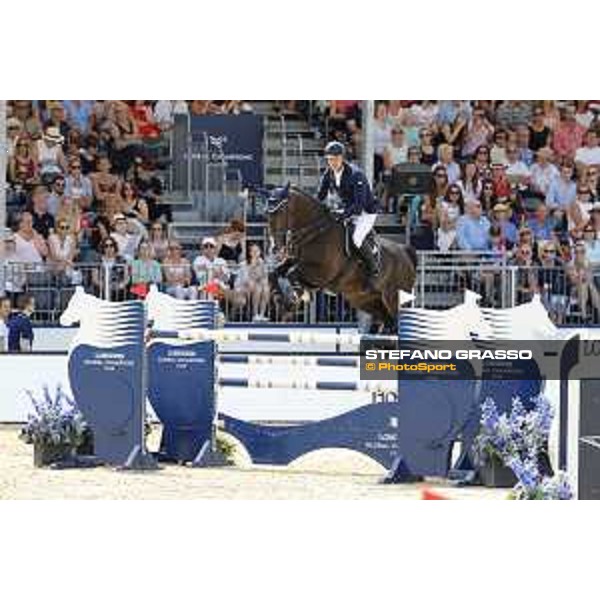 LGCT of London - Class 9 - Mario Stevens (GER) on Lantano OLD - London, Royal Hospital Chelsea, 4 August 2018 - ph.Stefano Grasso/LGCT