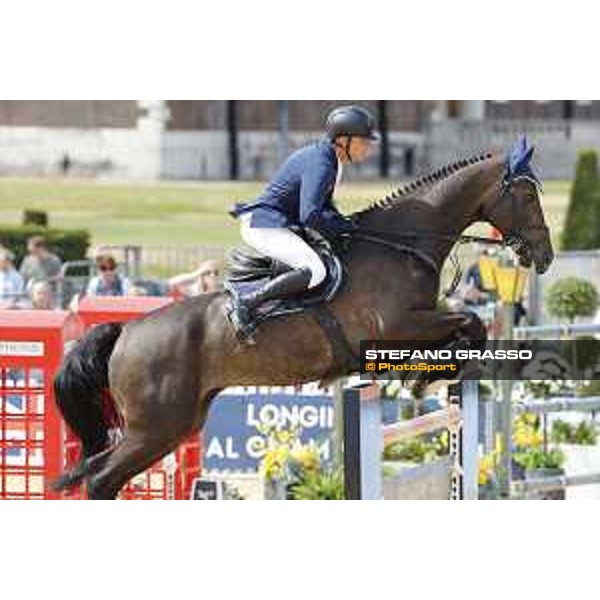 LGCT of London - Class 9 - Mario Stevens (GER) on Lantano OLD - London, Royal Hospital Chelsea, 4 August 2018 - ph.Stefano Grasso/LGCT