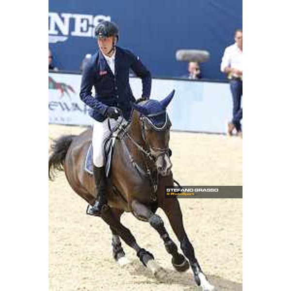 LGCT of London - Class 9 - Mario Stevens (GER) on Lantano OLD - London, Royal Hospital Chelsea, 4 August 2018 - ph.Stefano Grasso/LGCT