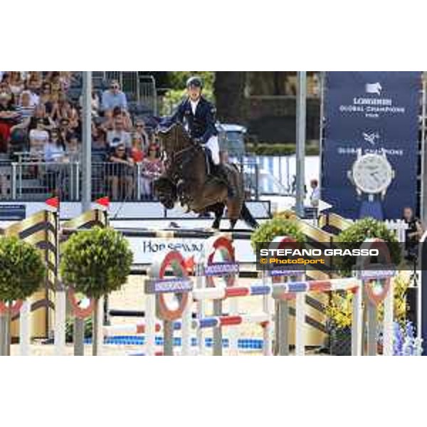 LGCT of London - Class 9 - Mario Stevens (GER) on Lantano OLD - London, Royal Hospital Chelsea, 4 August 2018 - ph.Stefano Grasso/LGCT