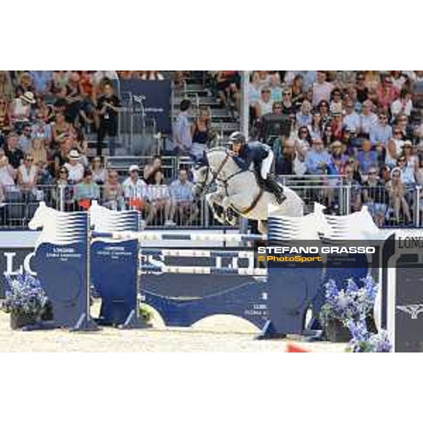 LGCT of London - Class 9 - Bertram Allen (IRL) on Gin Chin van het Lindenhof - London, Royal Hospital Chelsea, 4 August 2018 - ph.Stefano Grasso/LGCT