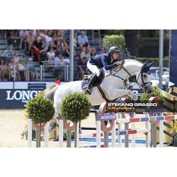 LGCT of London - Class 9 - Bertram Allen (IRL) on Gin Chin van het Lindenhof - London, Royal Hospital Chelsea, 4 August 2018 - ph.Stefano Grasso/LGCT